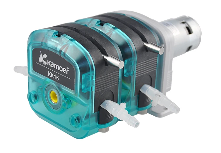 Kamoer KKDD/KKTS 12V/24V Multi-stage Gear Transmission DC Motor Peristaltic Pump For Liquid Transfer