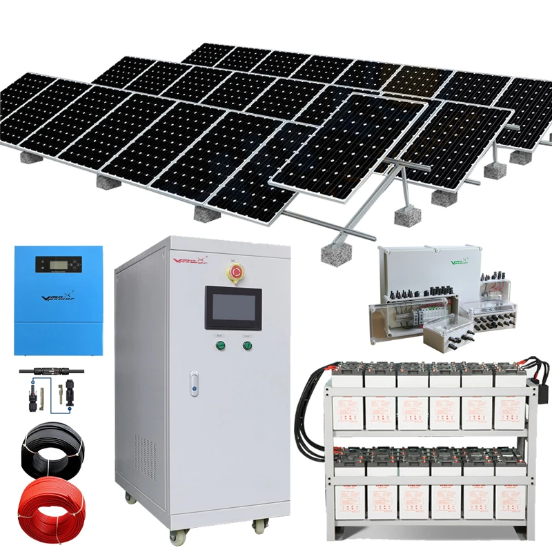 Vmaxpower 100 кВА солнечная электрическая система 80 кВт солнечные системы вне сети завершенные Гибридные солнечные энергетические системы 90 кВт