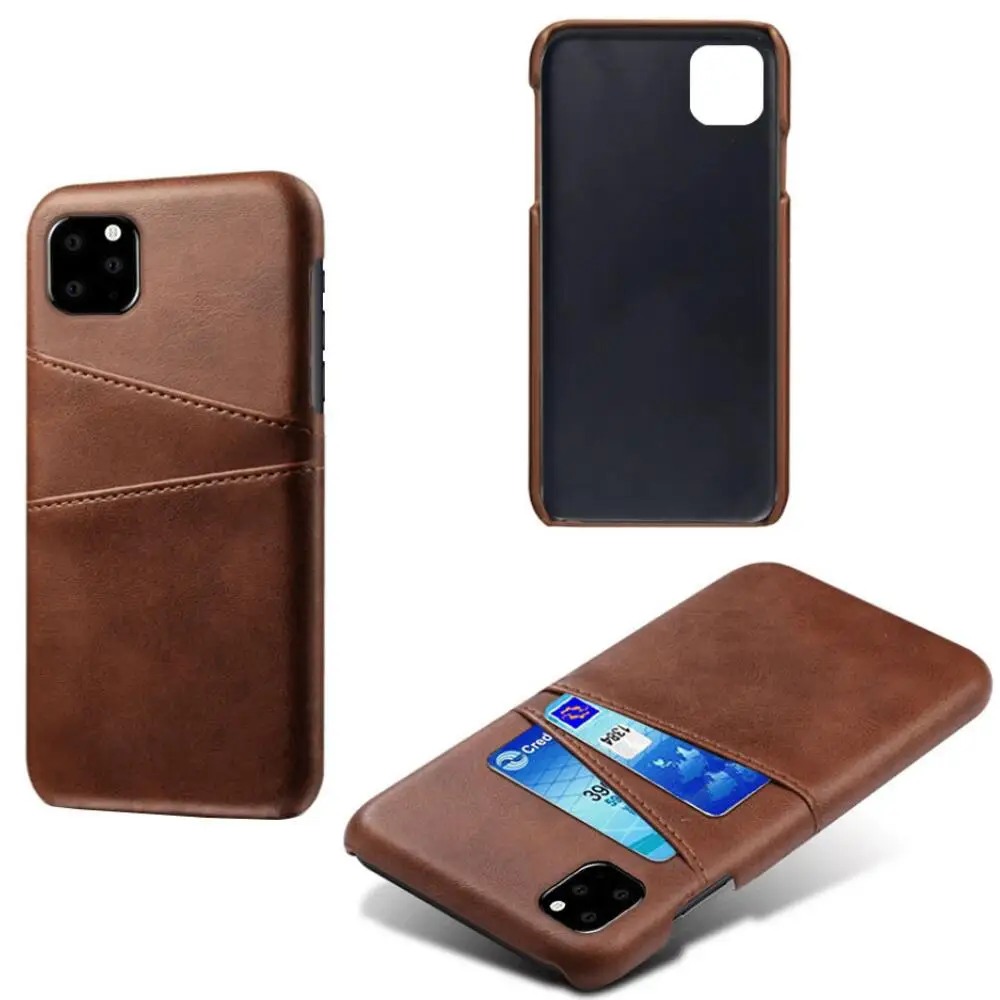 
Leather Cell Phone phonecase for iPhone 12 Bag Pouch Card Holder Mobile Phone bags Case 
