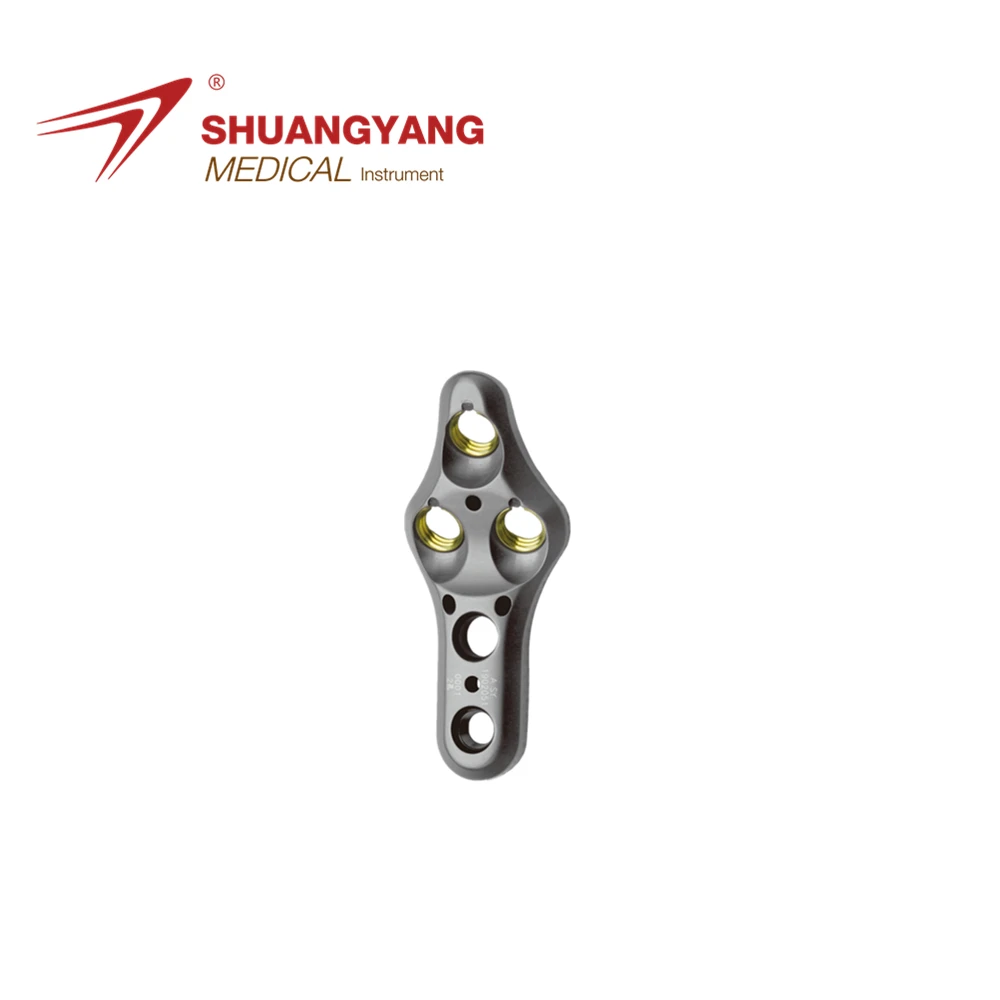 multi-axial femur neck locking plate   adjustable angle surgical titanium implantable plate