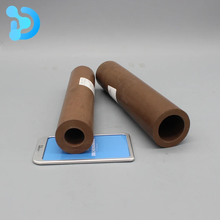 Factory supplier custom compression molding RPTFE PEEK ptfe tube ptfe sleeve