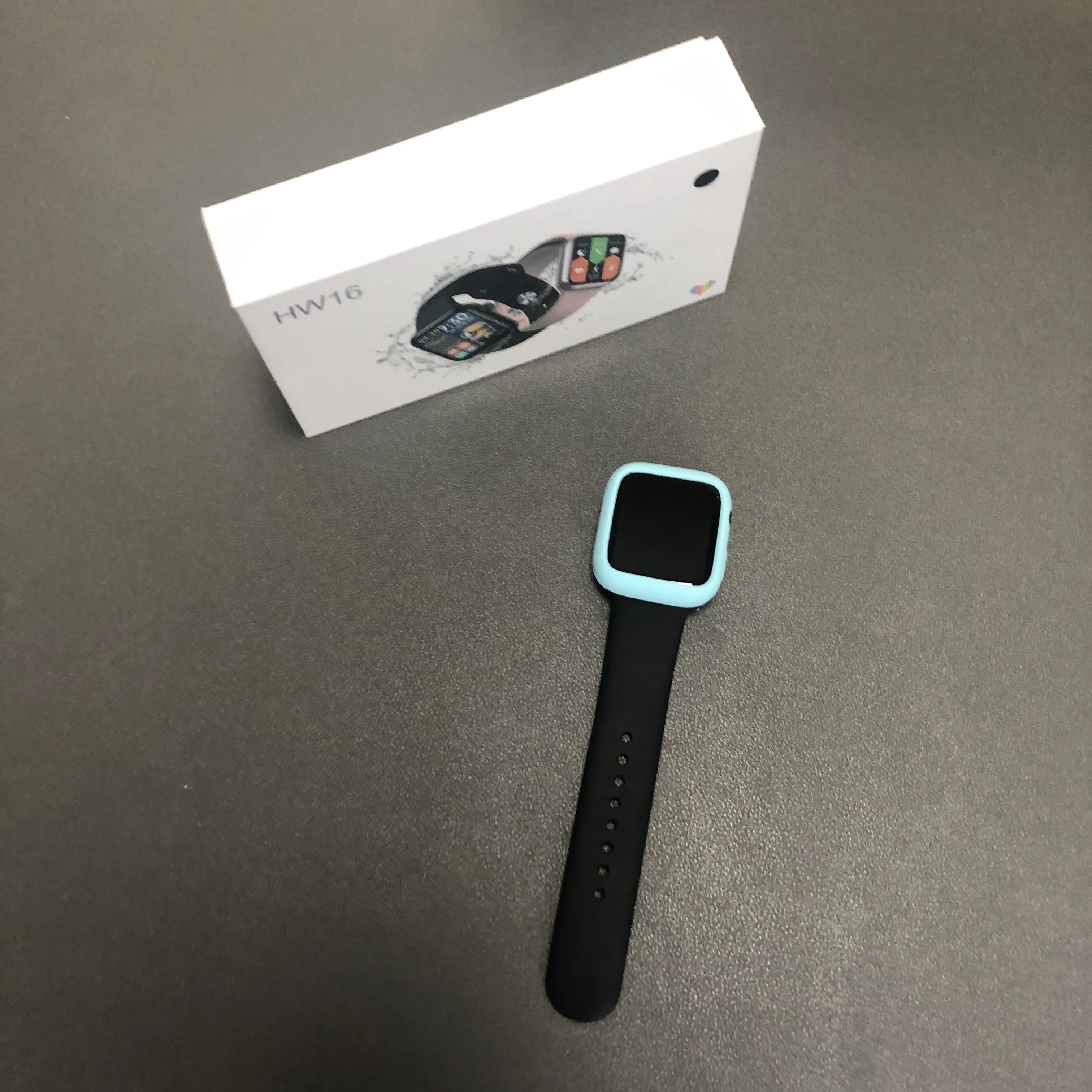 HW16 Smartwatch OEM Manufacturer Series 6 Men android  Fitness Bracelet Custom phone Wallpaper Smart Watch HW16 for men