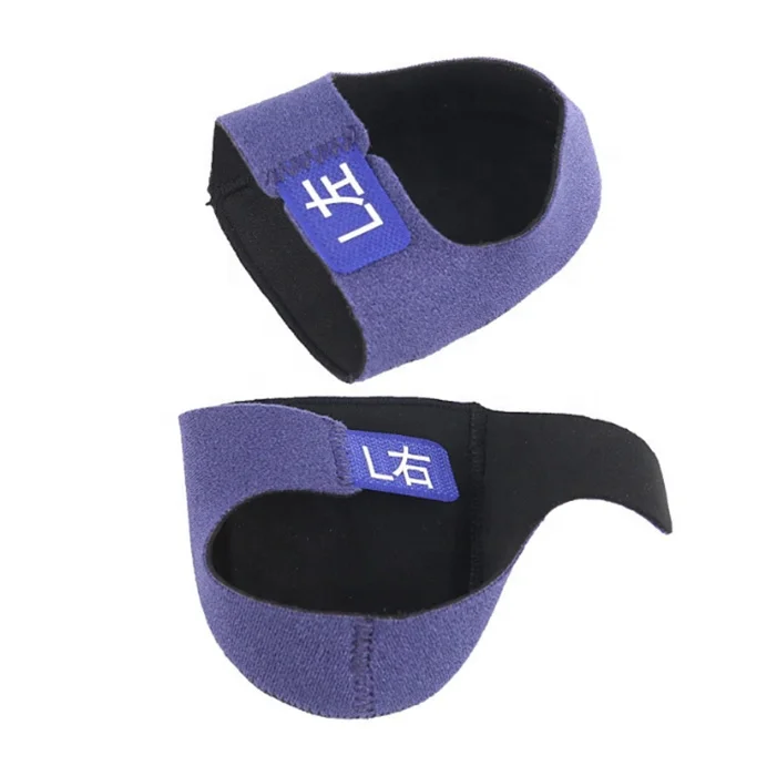 Plantar Fasciitis Therapy Wrap Heel Foot Pain Arch Support Ankle Brace Insole Orthotic Black Arch Sleeve and Black Heel Wrap