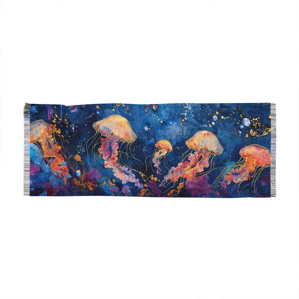 2024 New Product Printed Large Boho Beach Pareo Rave Scarves Beach Towel Cashmere Scarf Luxury Custom Shawl