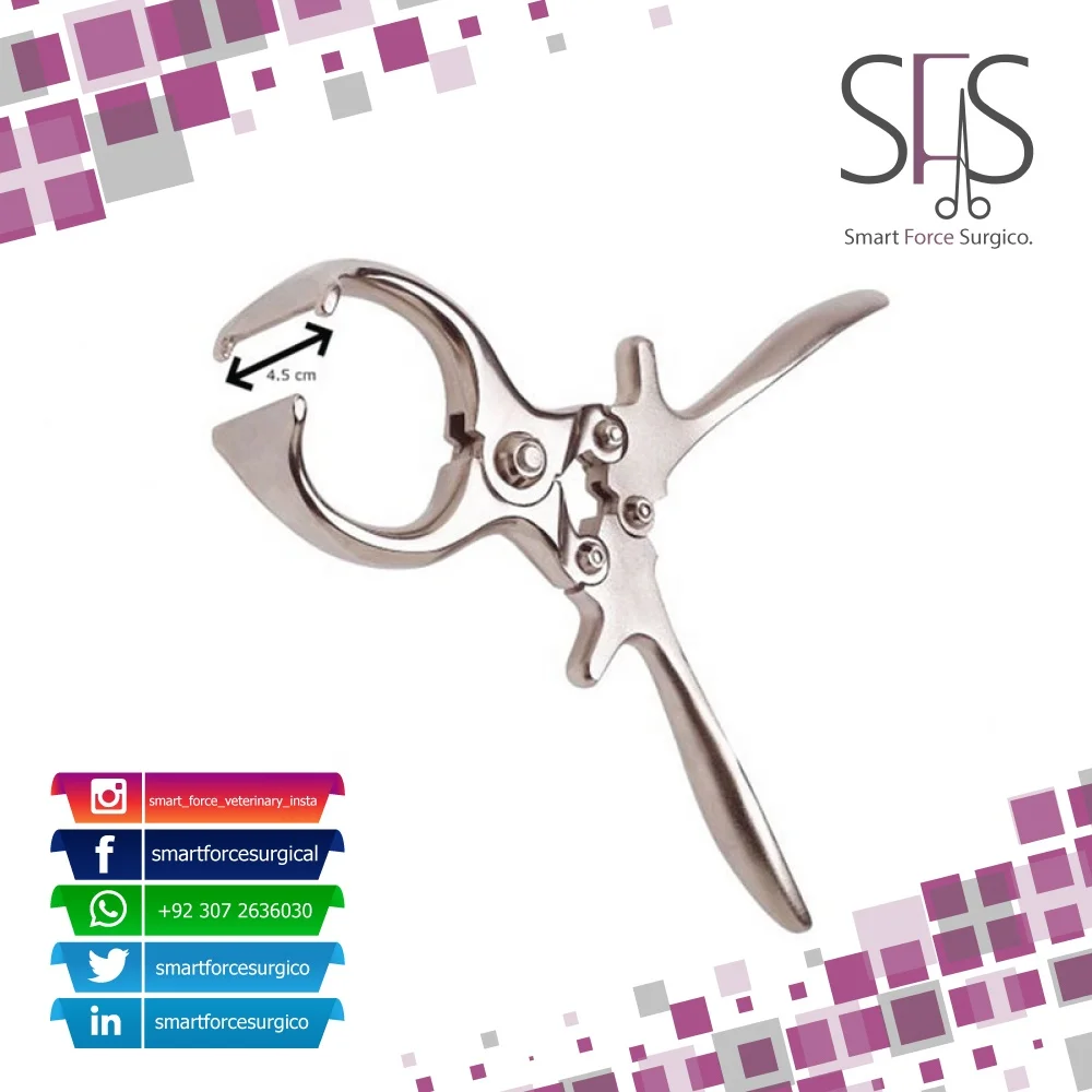  Бескровный кастратор Burdizzo высококачественный ветеринарный инструмент без крови для овец и кроликов
