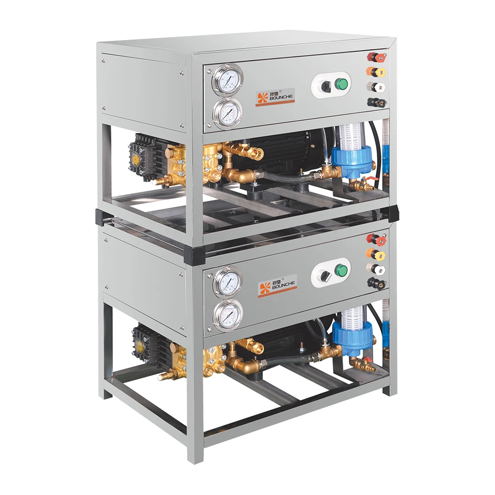 BNC801-3.0T4 commercial 150bar 1450rpm 3kw 380v stacked high pressure washer car wash commercial car washing machine