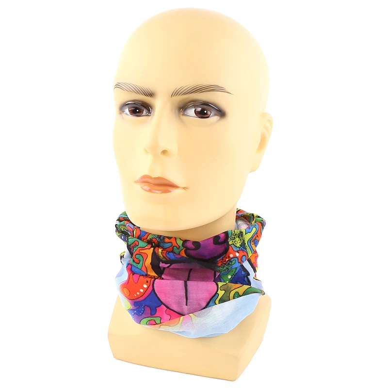 Wholesales Breathable Ice Cooling Silk Bandana Neck Gaiter Camouflage Outdoor Windproof Sports For Summer Cycling