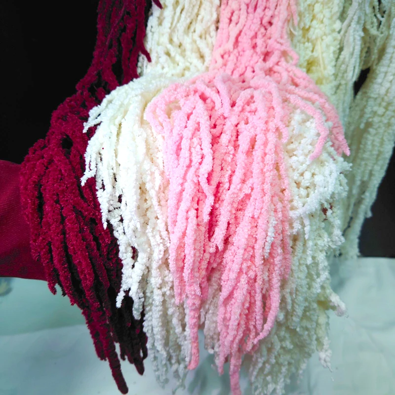 High quality Natural Dried Amaranth Preserved Hanging Amaranthus For Wedding Decoration