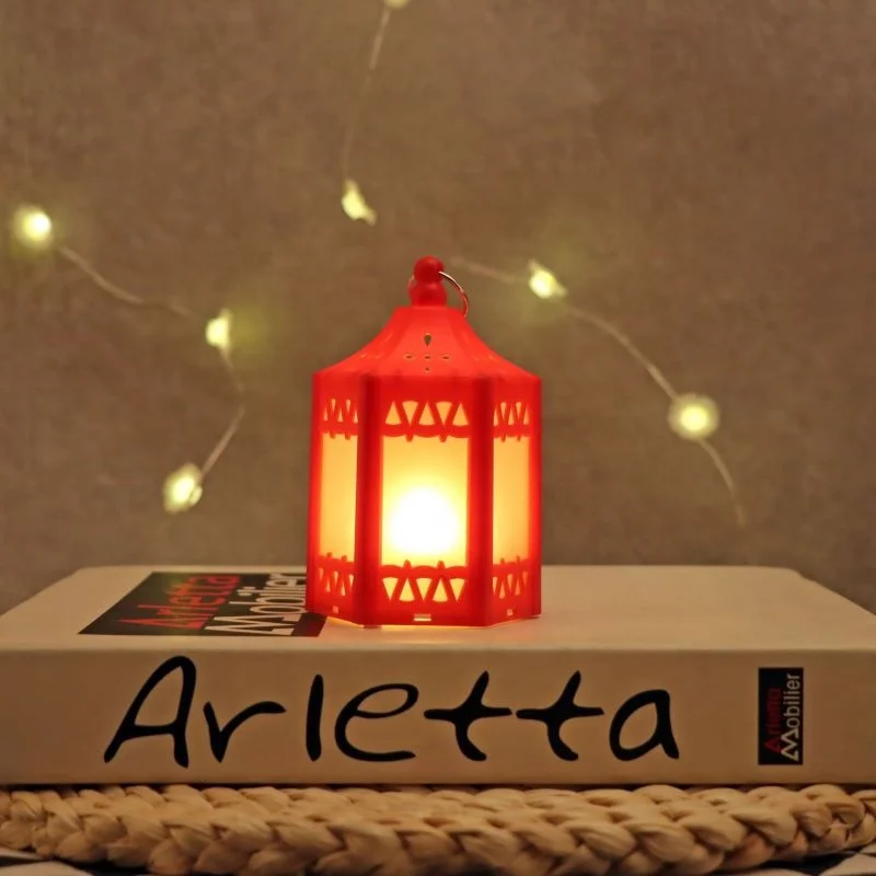 Wedding Home Decor Black Plastic Ramadan Moroccan Mini Votive Led Tea Light Mini Candle Lanterns Holder