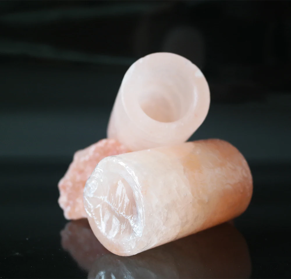 Himalayan Shot Glasses Tequila Shot Glass hand caved Himalayan Salt Shot Glasses