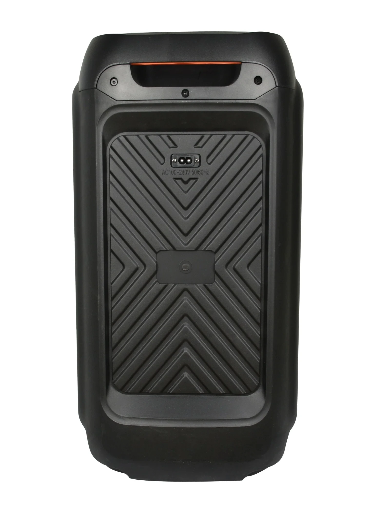 Double 8 Inch Speaker Trolley Portable Speaker Outdoor Portable Bt Speaker With Led Display and colorful led flashing light