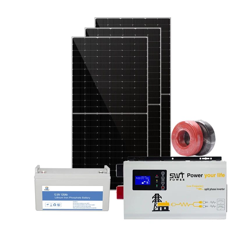 Солнечная панель 450 Вт для солнечной системы 1000 Вт, солнечная энергетическая система с литиевой батареей, Лучшая цена