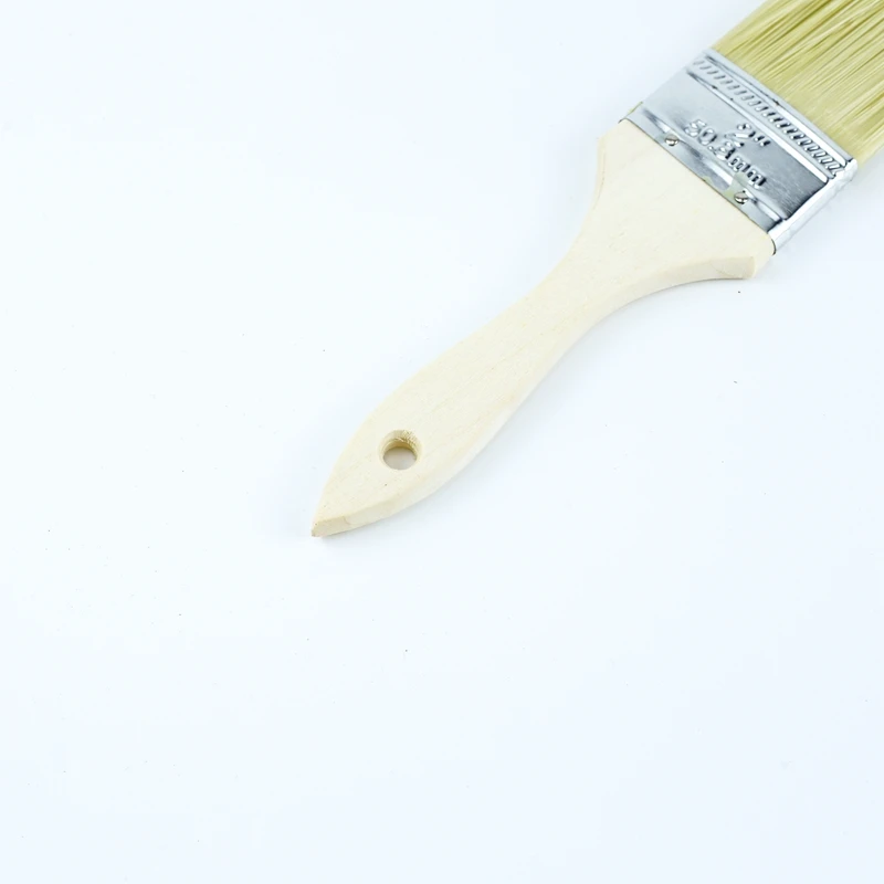 long wooden handle paint brush building construction hand tools Chip Paint Brushes Oil Foundation Laying, Artists, Kids