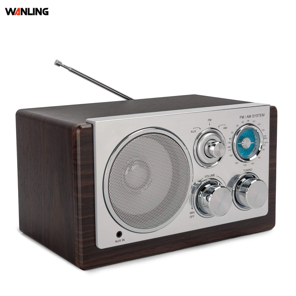 Retro FM Radio Vintage Radio with Speaker