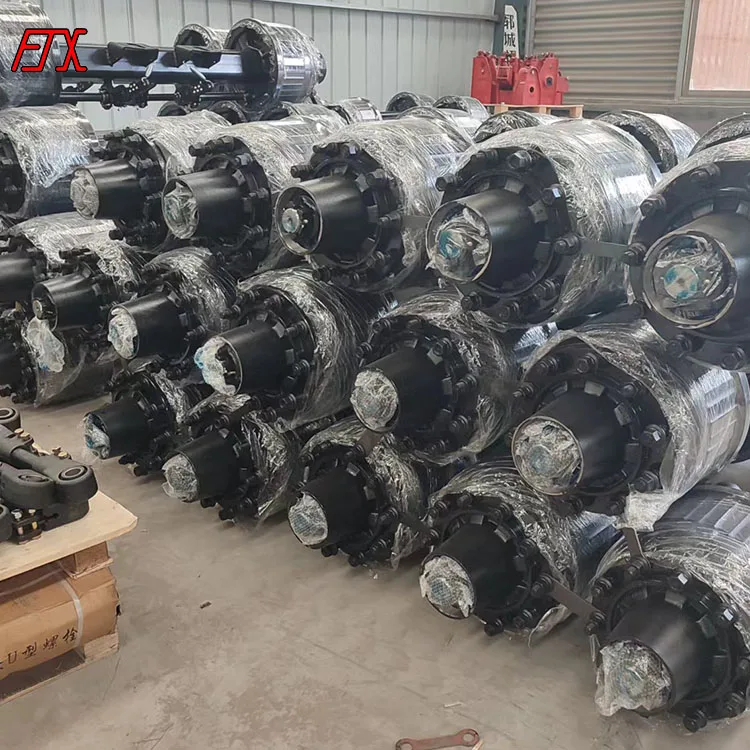 Semi-trailer Accessories12tons Bpw Axle 16t Axle Suitable For 2/3/4 Axle Mechanical Suspension