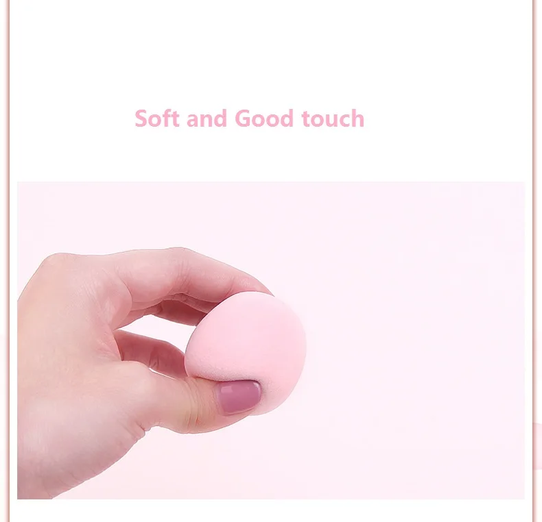 Косметические аксессуары 2020, супер милая губка для макияжа, блендер в красивом футляре в форме сердца для Дня Святого Валентина