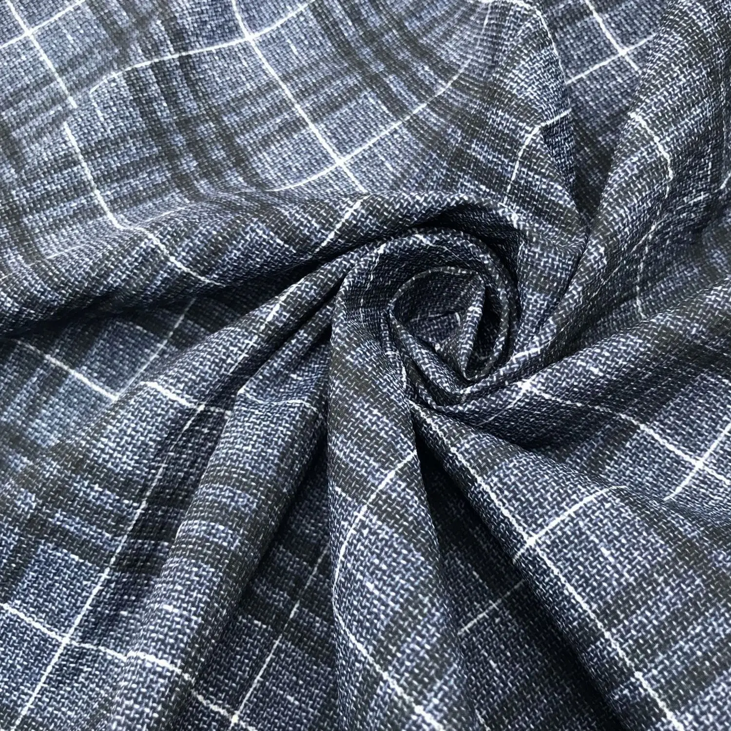 JECATEX  WEBSTER/60/128MC 100% polyester  Fabric yarn dyed check   Wholesale  Woven