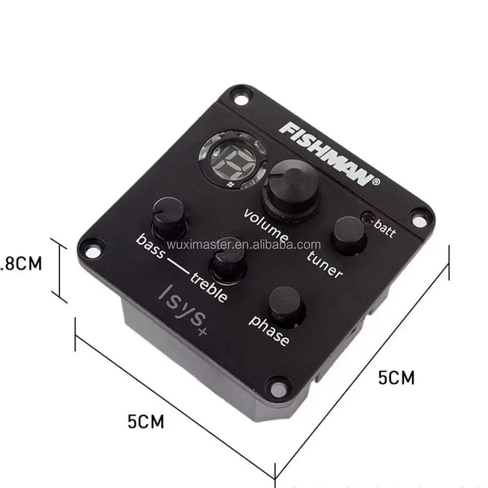 Fishman ISYS+ Guitar Pickups for Acoustic guitar EQ for guitar equalizer wholesale