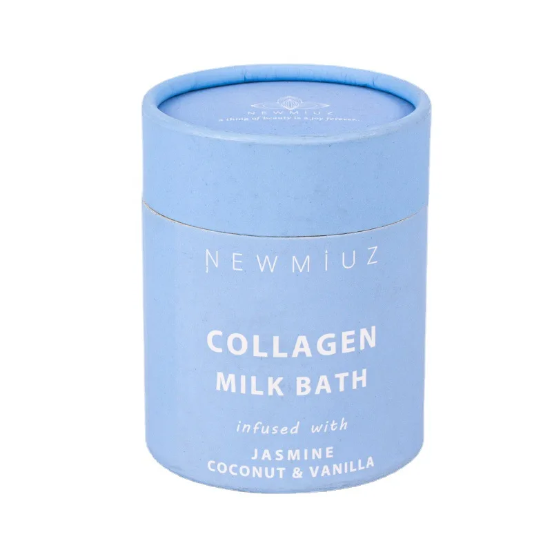 Food Grade Kraft Tea Paper Tube Food Health Paper Jar Can For Tea Cylinder