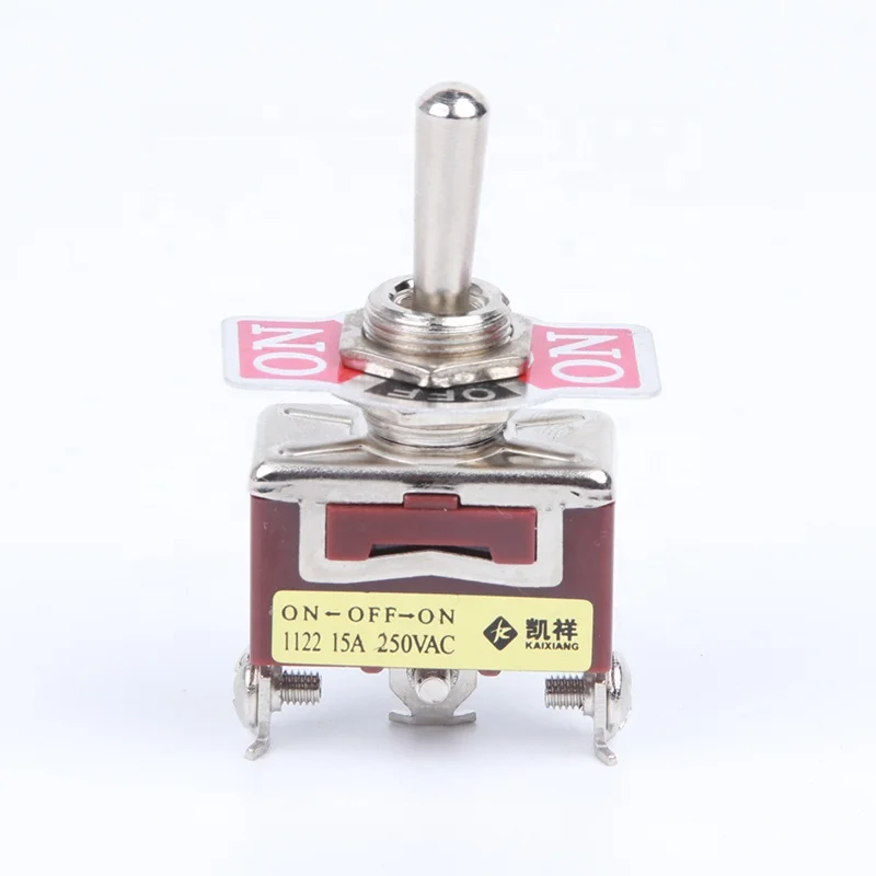 Best Seller E-TEN1021 12mm Metal toggle switch 2 position ON-OFF SPST switch