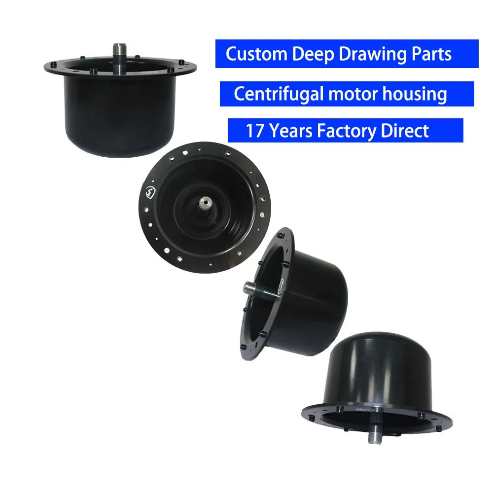 Custom Factory Price Powder coating deep drawing part aluminum drawn deep stainless steel stamping deep drawing