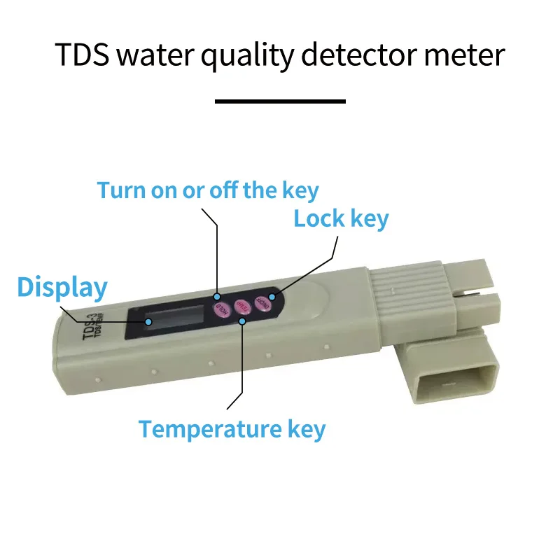 0.02 accuracy pocket size digital water quality test pen type tds meter water ppm meter