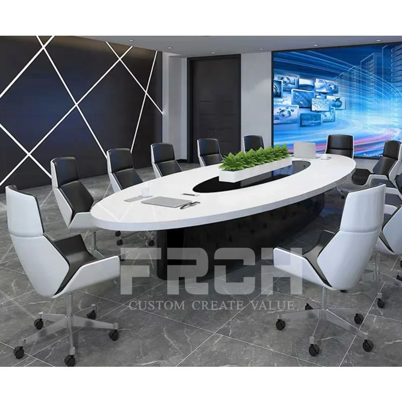 Good Quality MDF Boardroom Meeting Room Table Office Conference Meeting Table Desks