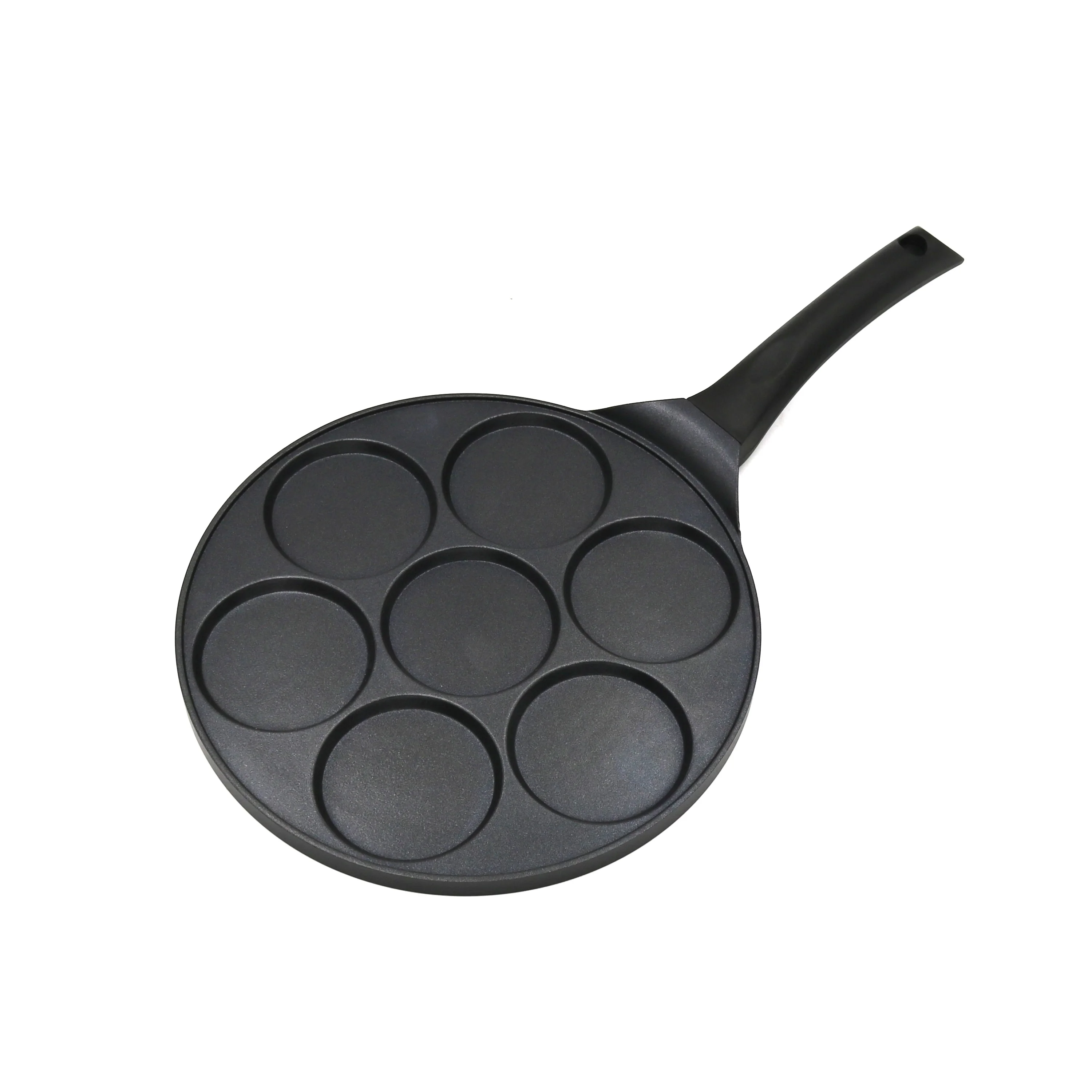 Cheap Custom Bottom Covering Quiche Pancake Pan Maker Non Stick Baking Mini Frying Pancake Pan