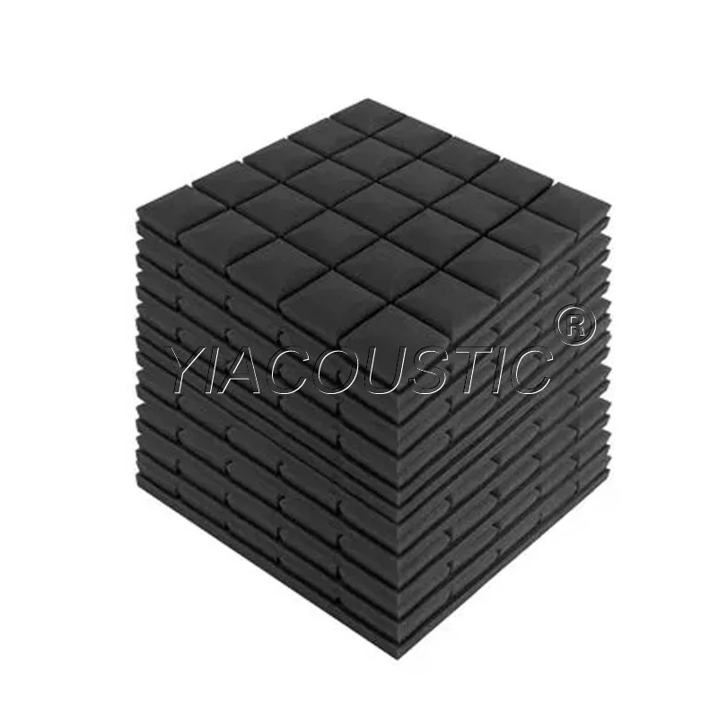 Absorbing Proof Wall TV Mushroom Head Foam Acoustic Panel Insulation Sponge Multicolor Pyramid Soundproof Sponge wall panel