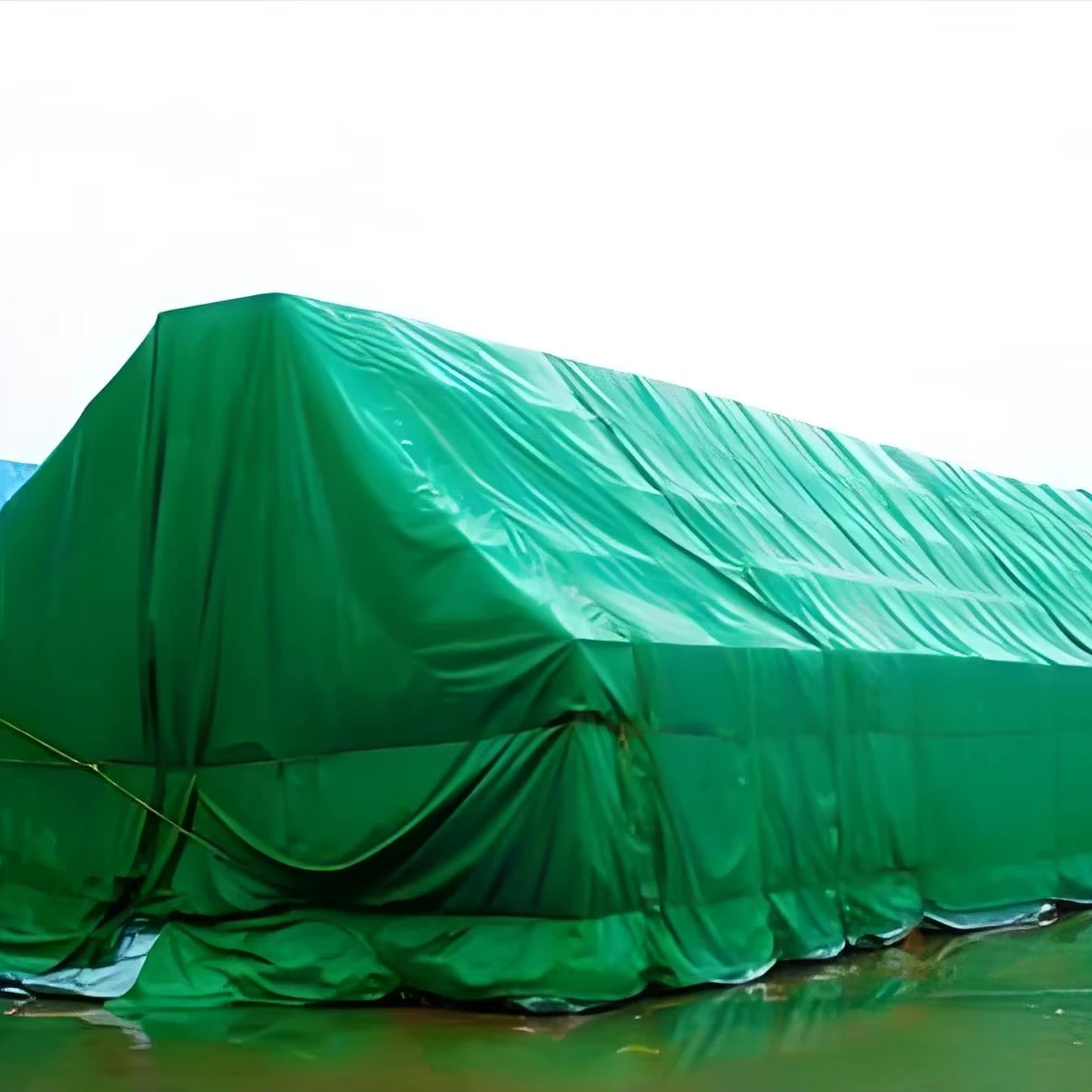 Customized Various Sizes of Farm Waterproof PVC Tarpaulin Coated with Pattern for Awnings and Industry Use Plain Woven Knitted
