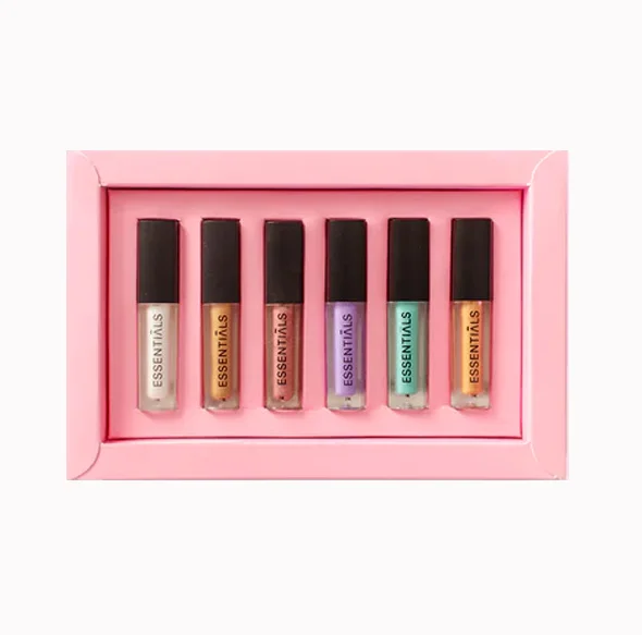 Brivote Custom Professional Gift Paper Box Cosmetic Storage Case Lip Gloss Lipstick Paper Packaging Makeup Box