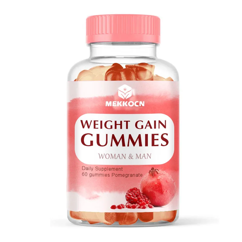 Nutritional Weight Gain Gummies Organic Muscle Building Gummy Vegan Gummies Weight Gain Supplement