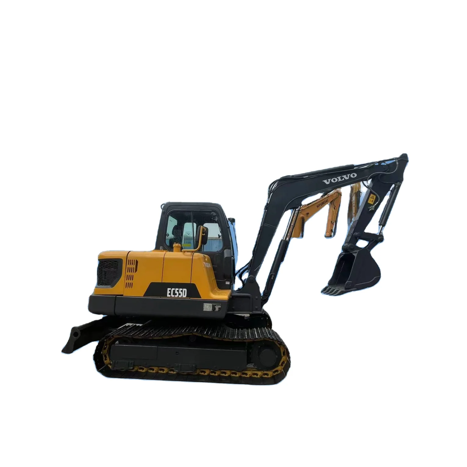 used excavator volvo ec55d on sale