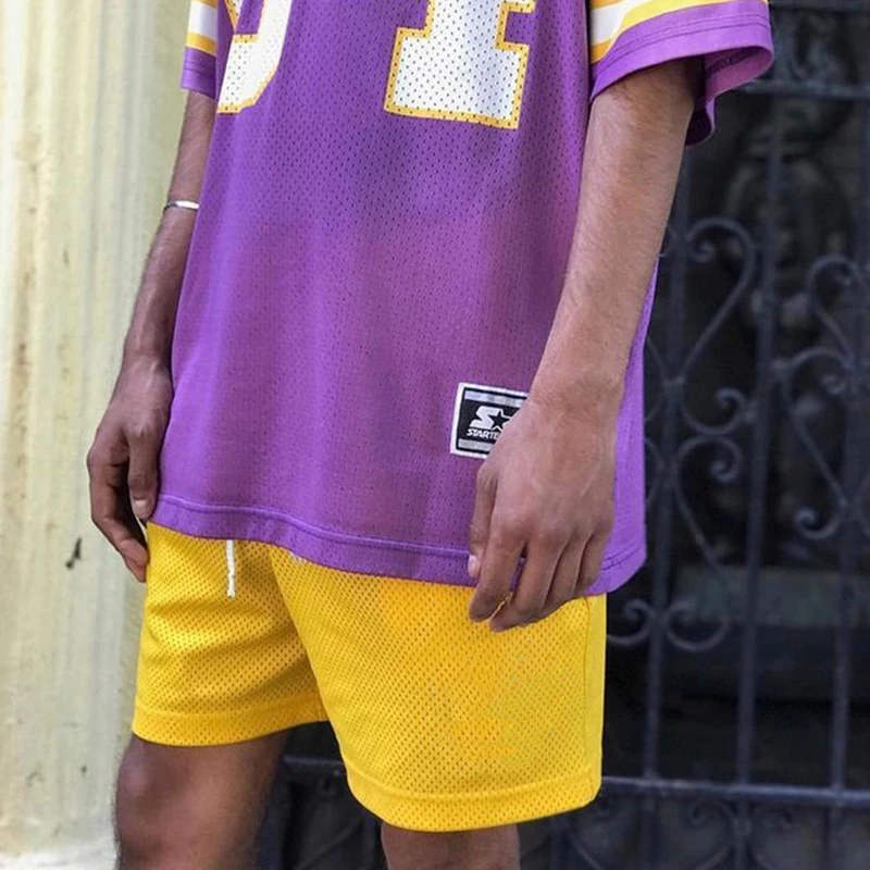 Summer Sports Sweat Streetwear Active Beach Wear Pants Joggers Running Gym Wear Logo Custom Mens Mesh Shorts