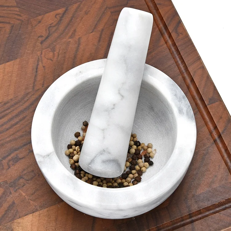 Wholesale Kitchen Herb & Spice Tools Heavy Duty Natural Granite Stone Mortar And Pestle