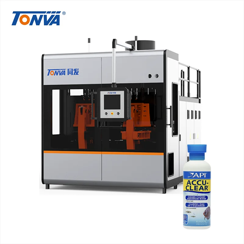 Машина для выдувного формования пластиковых бутылок с альгицидом, 8 унций