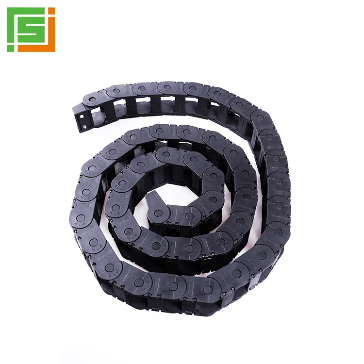 Cnc Plastic Drag Chain Conveyor Plastic Cable Drag Chain Open Cable Traction Chain