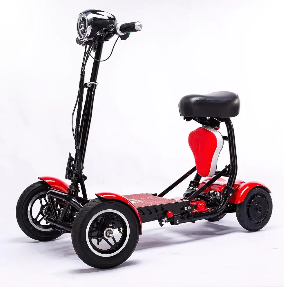 36V four wheel  two seat mobility scooters smart kids  folding  electric scooter for adult