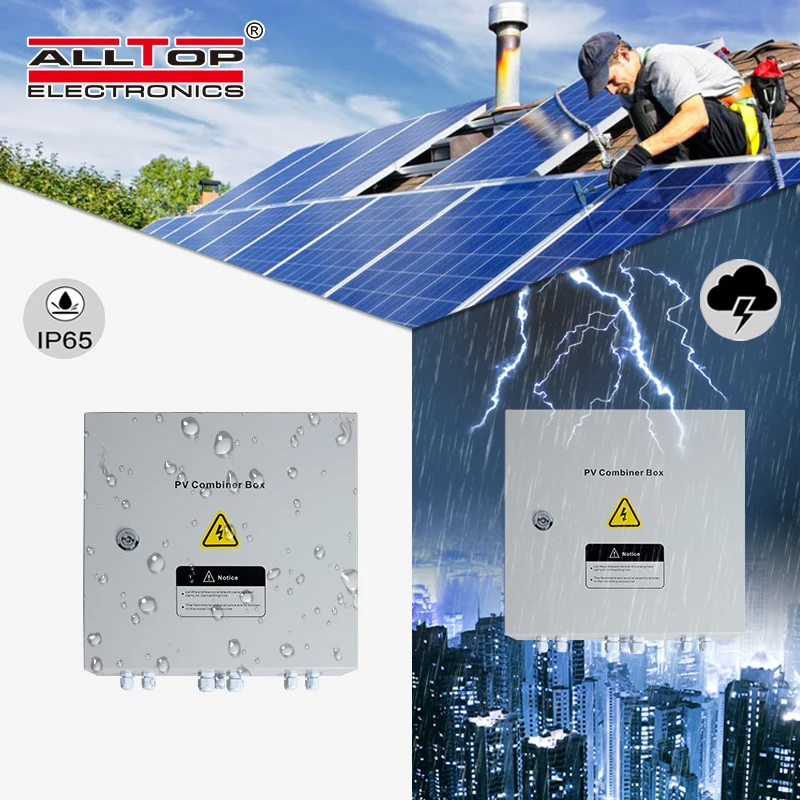 ALLTOP High Frequency PV off grid DC AC Hybrid solar pv array combiner box for solar power system home