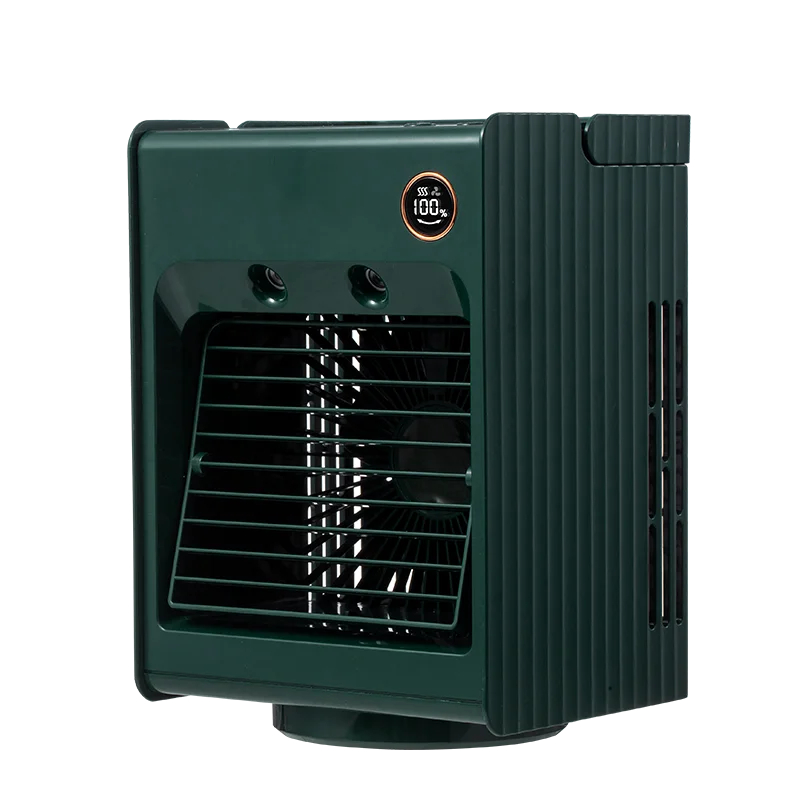 Hot sale factory direct computer Built-in 4000mAh water cooled Matop small personal desk usb fan fans cooling