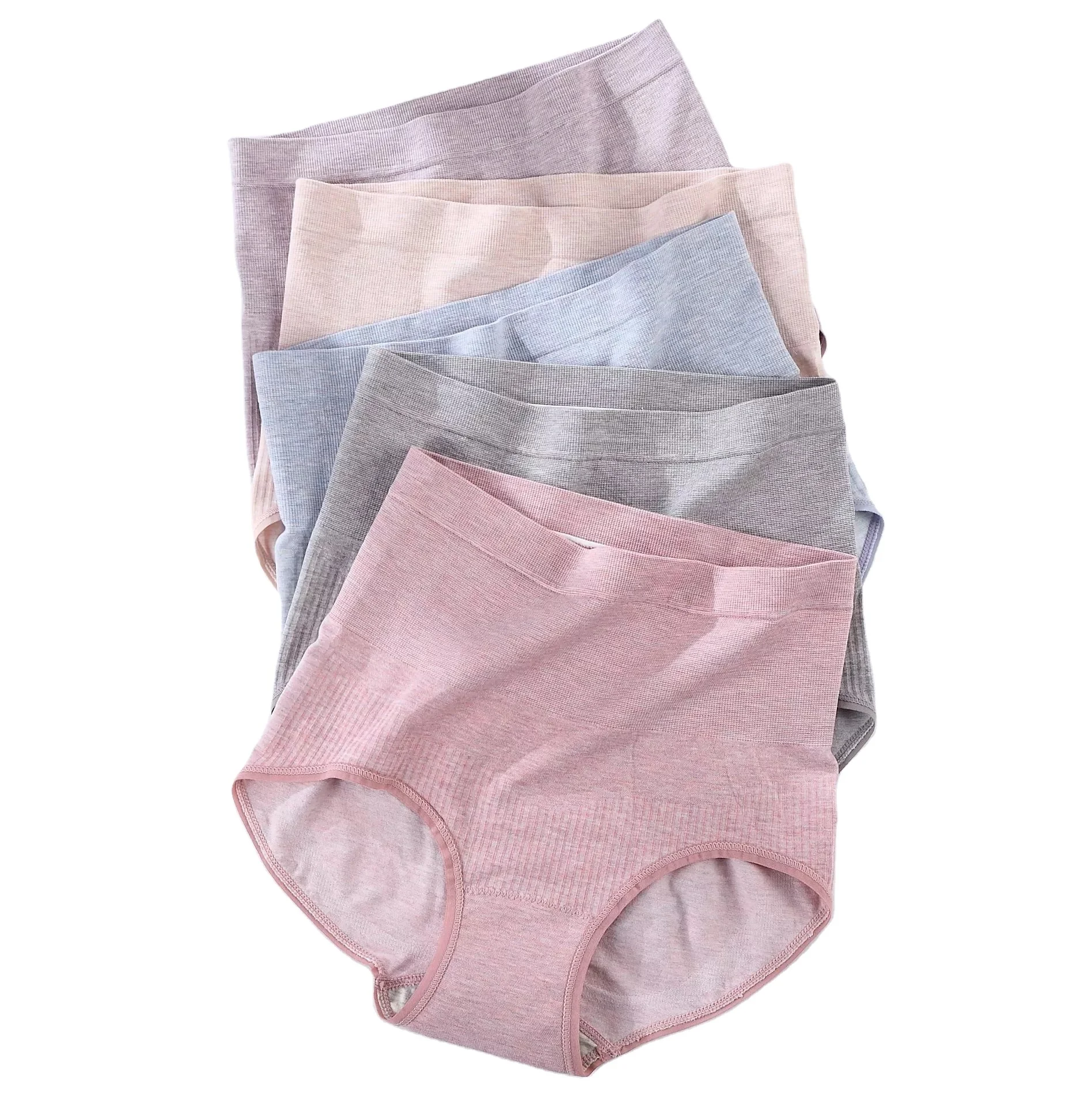 
Cotton high-waisted seamless waist panties safety pants sexy lingeries Plus size Panties women 