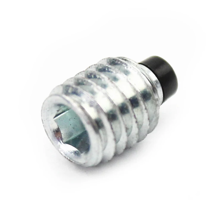Multiple Soft tip set screw steel & stainless steel socket nylon tip set screw for great price