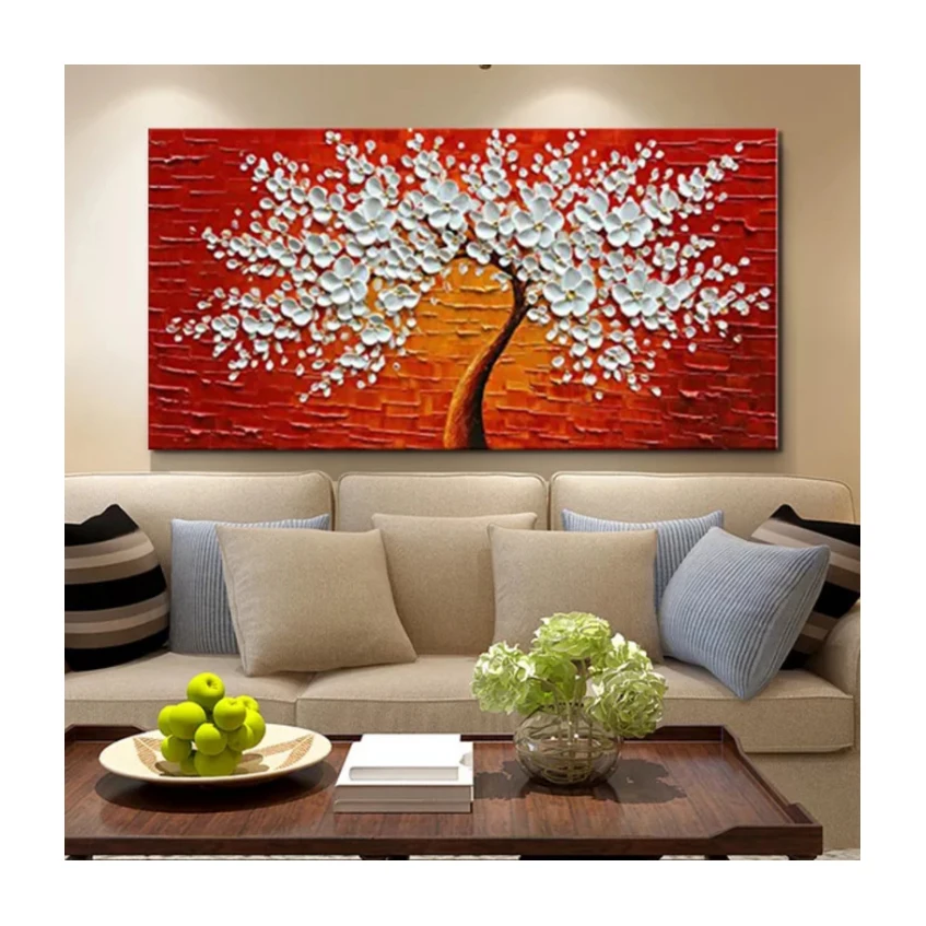 Modern Home Decoration Artwork Hand Painting 3d Textured Canvas Wall Art Abstract Oil Painting On Canvas