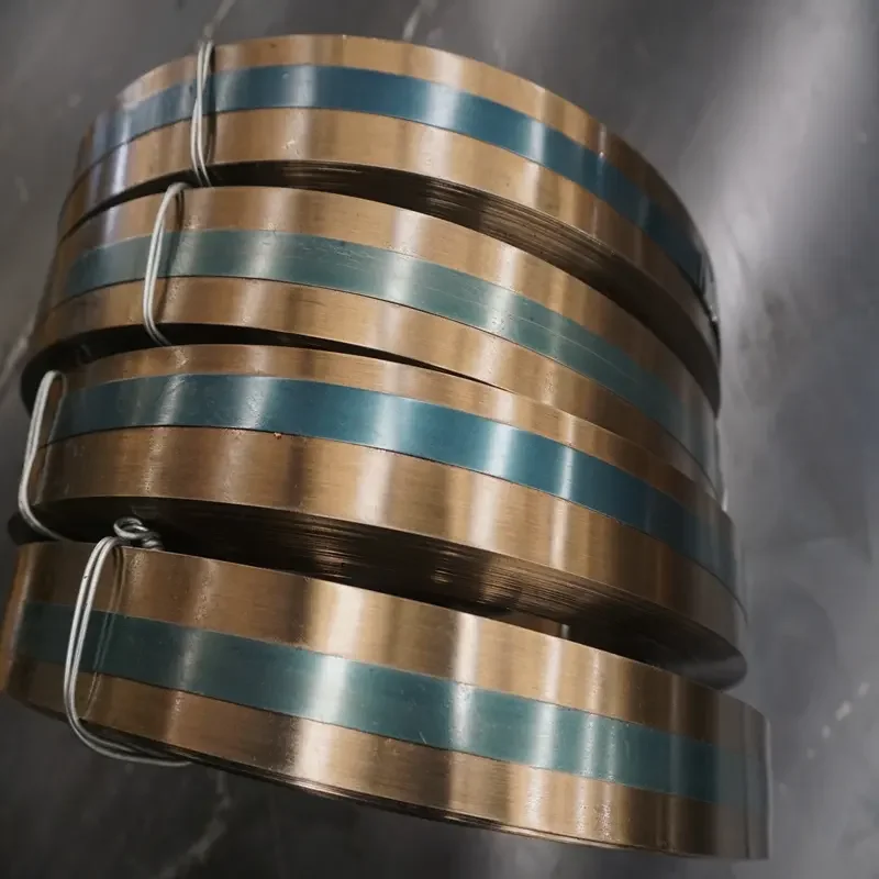 High quality X32 D6A steel grade high carbon alloy steel coil for bi-metal band saw blade back steel belt