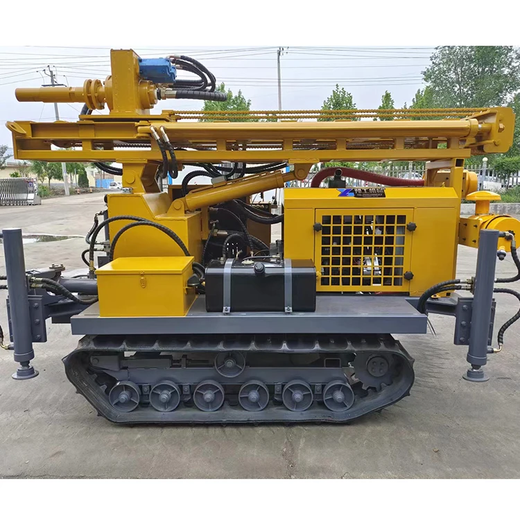 Deep hole borehole diesel oil water well drilling rig Tube Well Drilling Machine