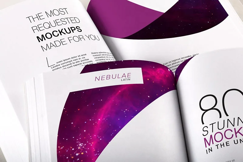 
Design and Printing of Coloured Pages and Flyers of Brochures for Enterprises of Picture Book Printers and Magazine Catalogues 