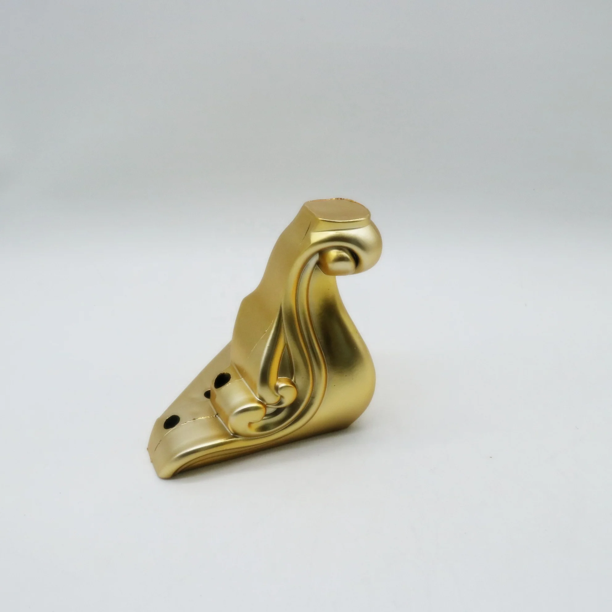 antique wood sofa legs Gold sofa leg metal Foshan furniture birthplace