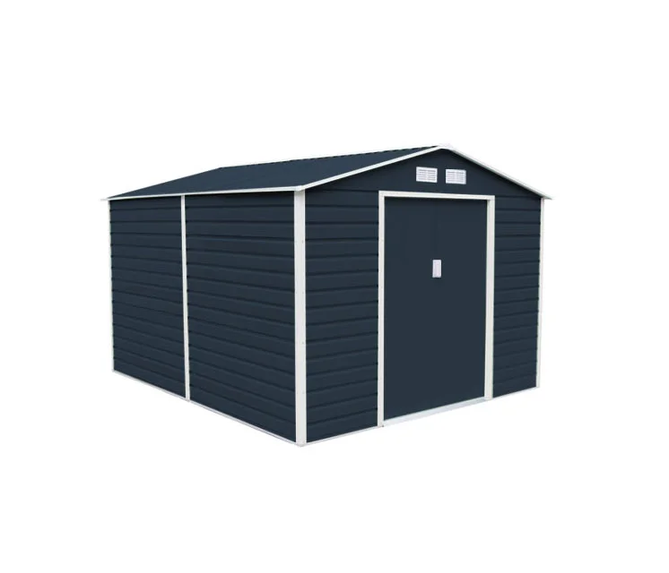 Iron Craft hot sale outdoor storage shed metal shed for garden backyard