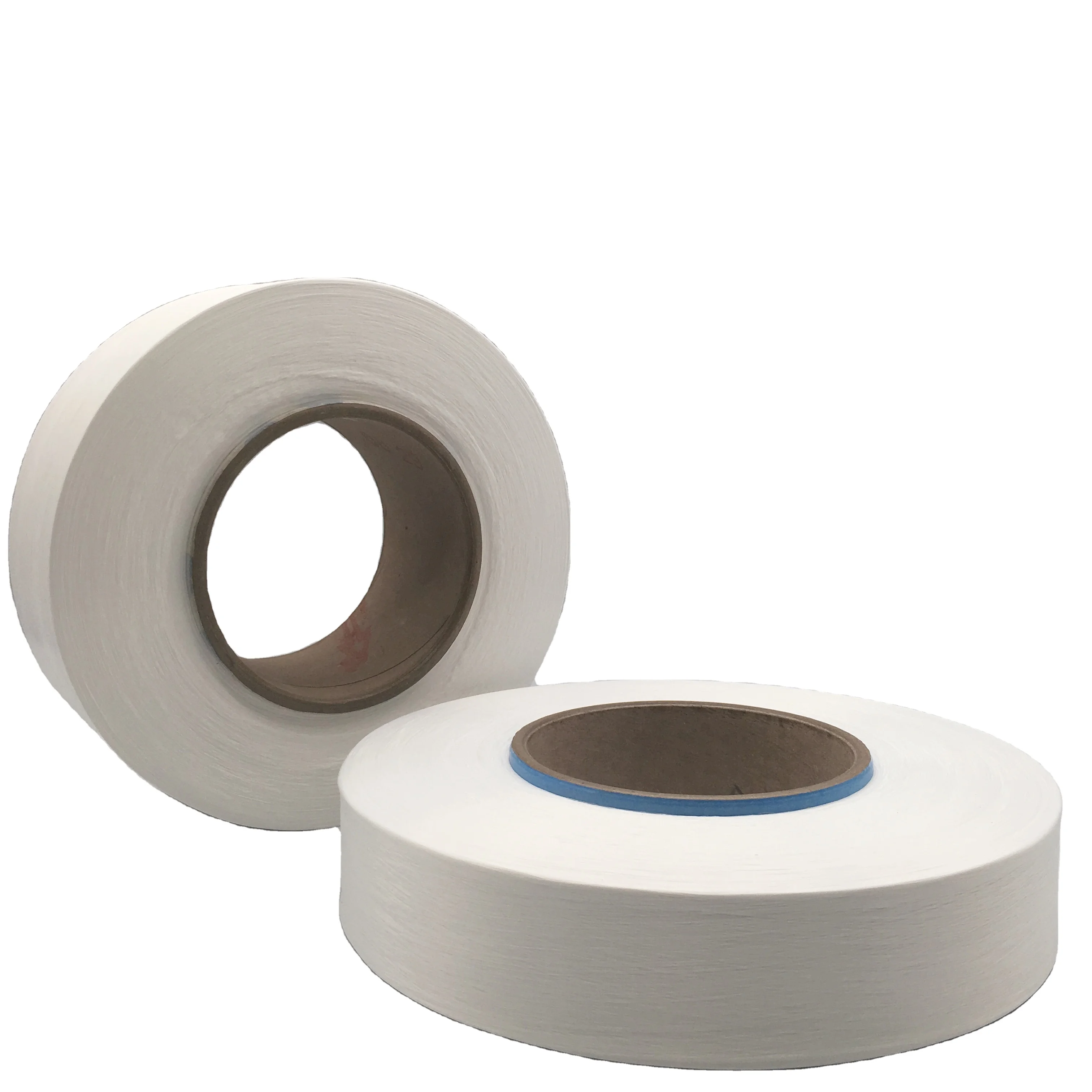 Grade AA ITY yarn 135D/108F 100% Polyester Raw White  semi dull yarn  for Knitting and weaving