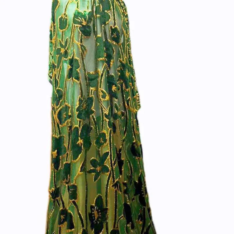 2022 new arrive somali dirac fabric silk somali dirac fabric dress silk metallic velvet fabric very soft pure silk